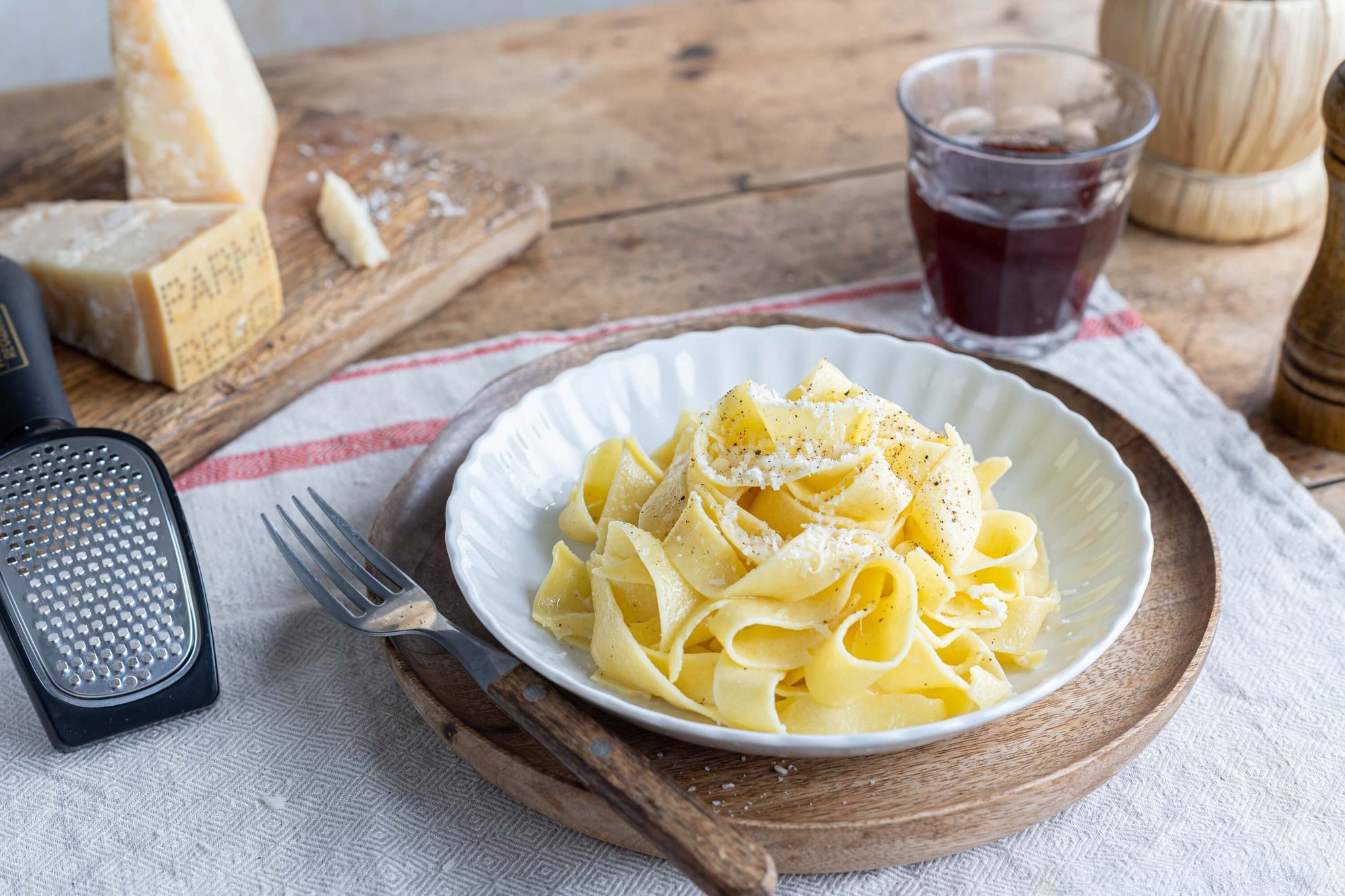 FETTUCCINE ALFREDO: the Roman recipe