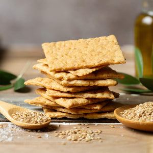 Sesame crackers