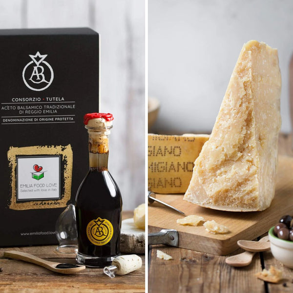 Parmigiano Reggiano 48 months (Balsamic Kit 25 years)