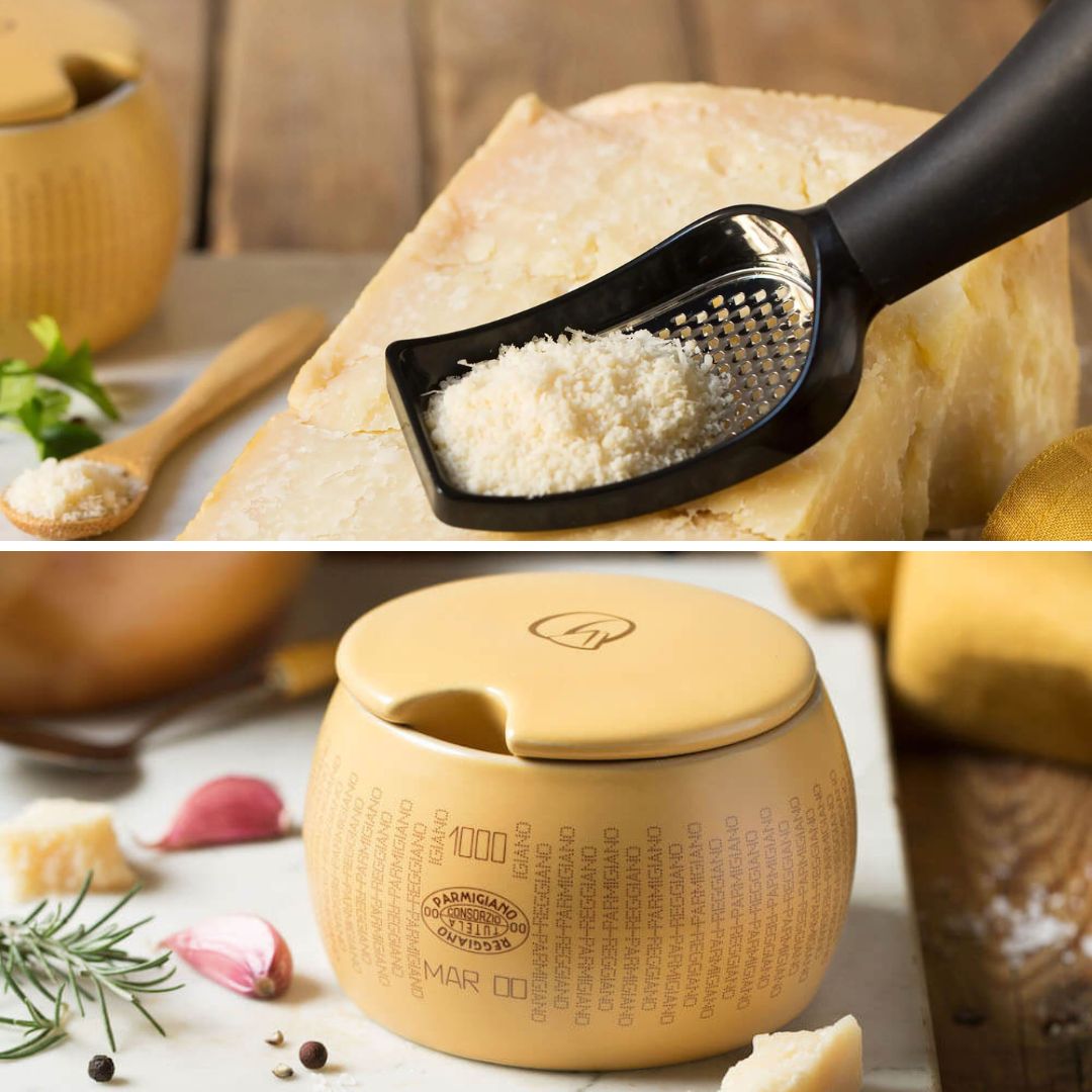 Cheese Box and Spoon Grater